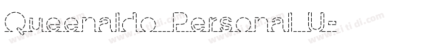 Queenaldo Personal U字体转换